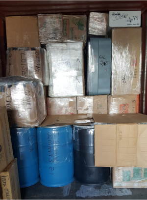 boxes and containers